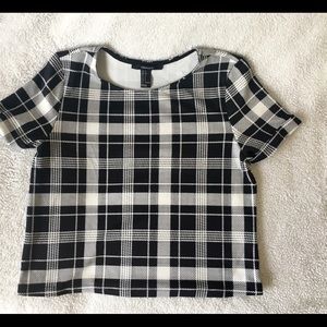 Plaid top